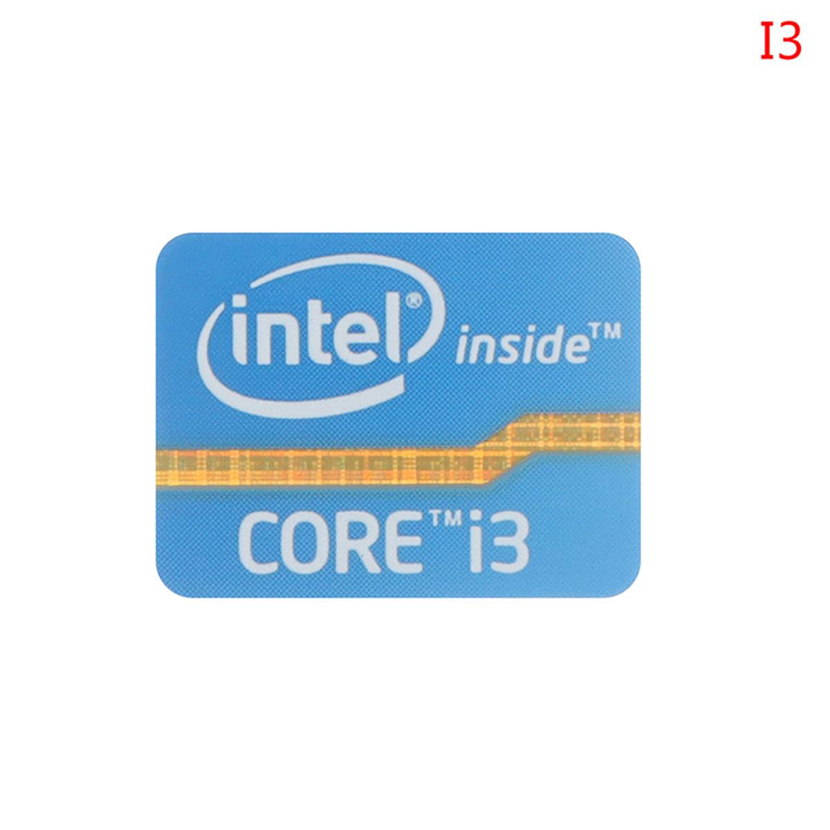 (New) ultrabook performance label cker laptop logo ticker Intel Core i3 i5 i7. 