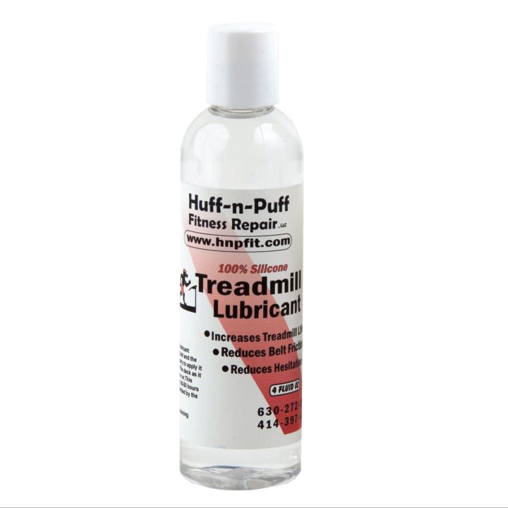 4 Ounce Bottle of HnP Silicone Treadmill Lubricant - 100% Pure Silicone Lubricant - Easy to Apply  - 120ml. 