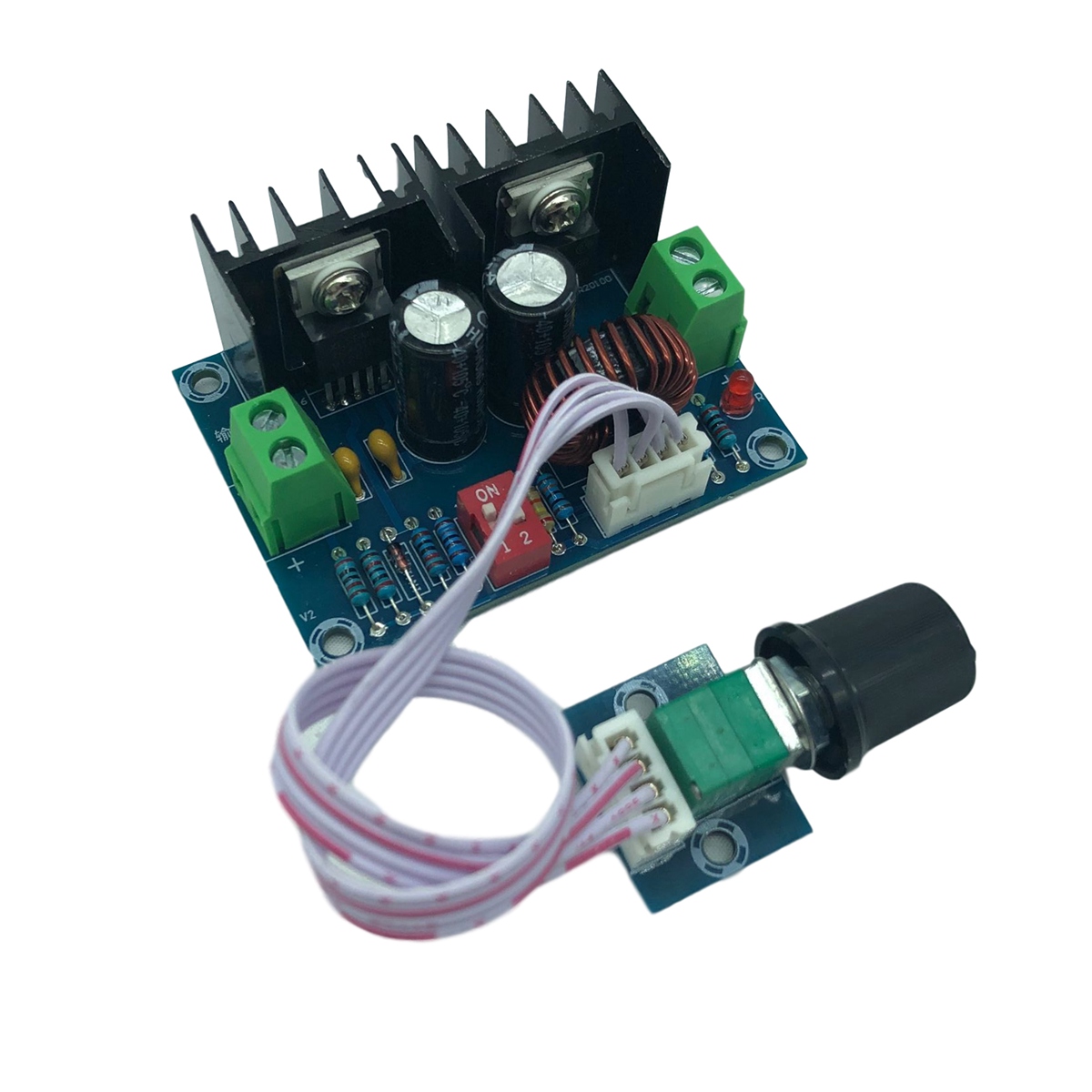XH-M405 Voltage Regulator Module Voltage Regulator Board Potentiometer Buck Module Regulator Module Regulator Plate DC4-40V. 
