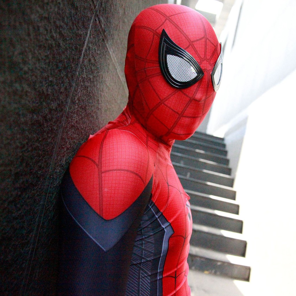 Spider-man Costume Zentai Tights Spiderman Suit Avengers Cosplay Costume. 