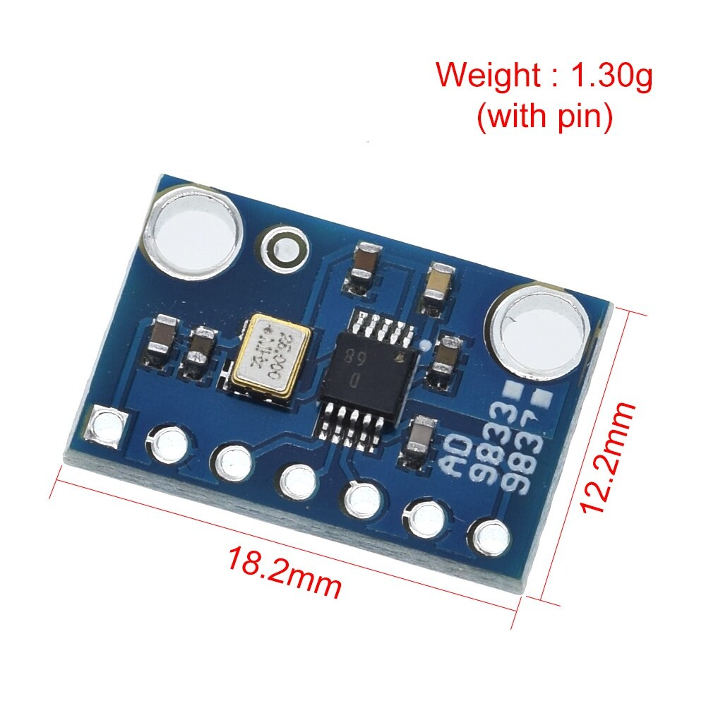 【happy one】AD9833 Programmable Microprocessors Serial Inter Sine Square DDS Generator Module for Arduino. 