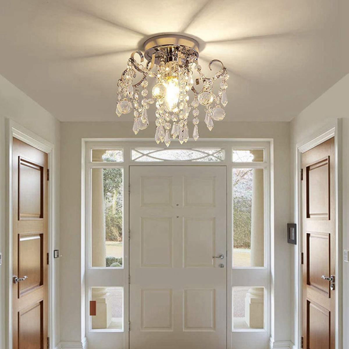 Pendant Lamp European Style Crystal Ceiling Small Chandelier Modern