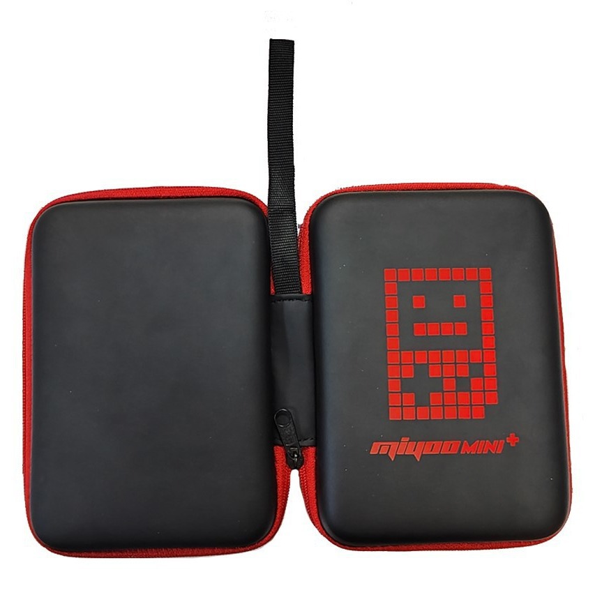 Miyoo Mini Plus+dedicated game console storage protection box, portable handheld accessory zipper bag. 