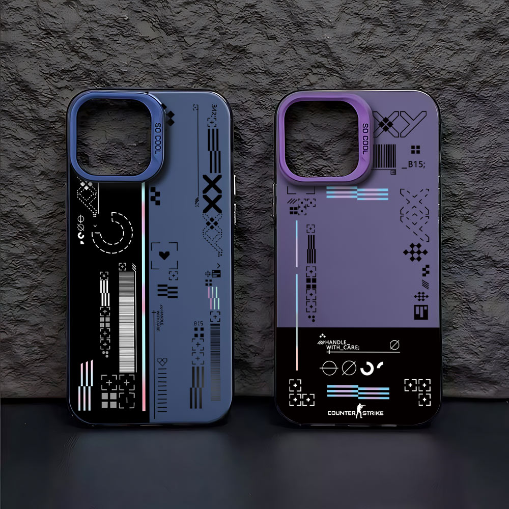 Hot Fashion Game CS Clear GO Phone Case For iPhone 16 15 14 13 12 11 Pro Max X XR XAX 8 7 Plus Matte Shockproof Back Cover. 