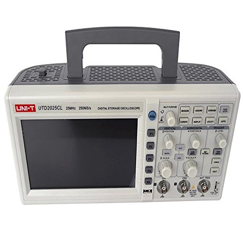 UNI-T 25MHz Digital Storage Oscilloscope Dual Channel 25MHz Bandwidth 250Ms/s Sample Rate UTD2025CL - Kings Trading. 