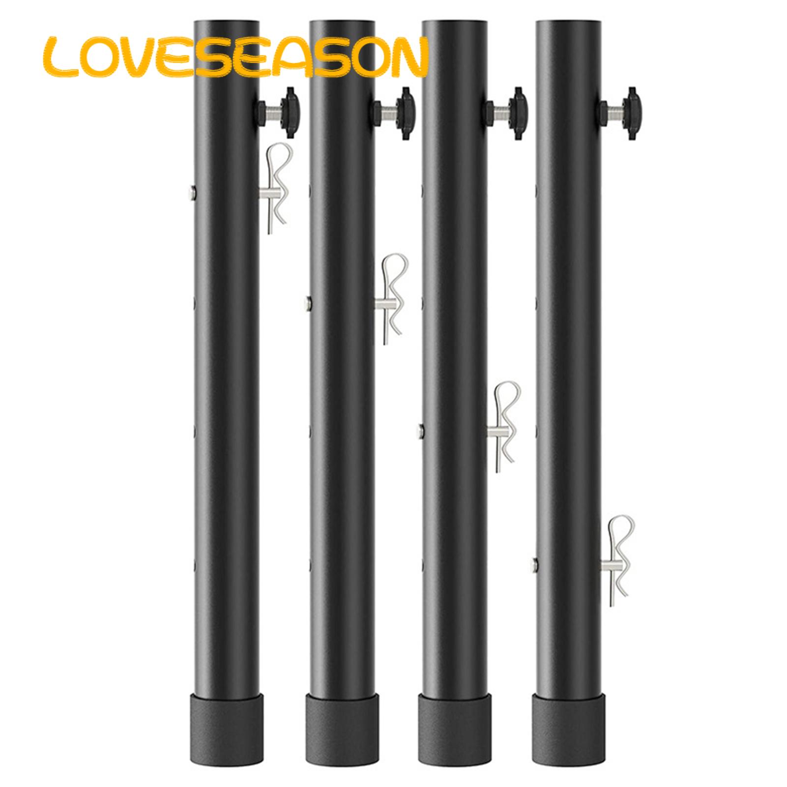 Loveseason Table Leg Extender No Tools Required Folding Tables Straight/Bent Leg Extender. 