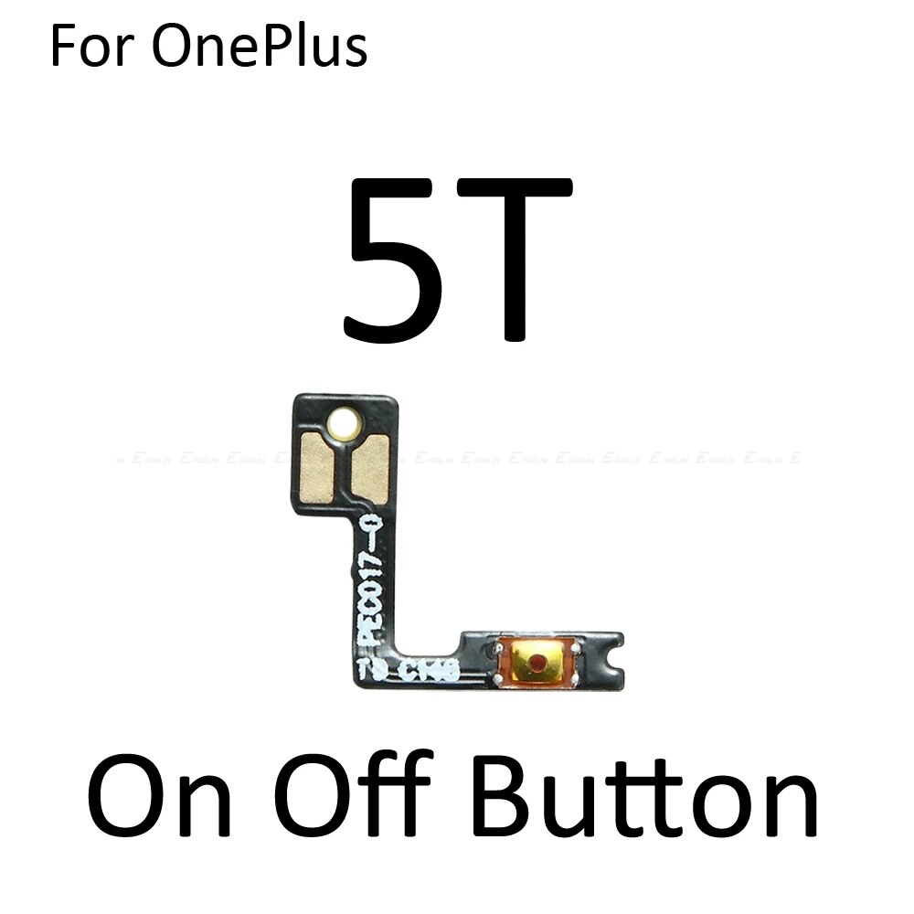 100% New Volume Button Power Switch On Off Key Ribbon Flex Cable For OnePlus 3 3T 5 5T 6 6T 9R Replacement Parts. 