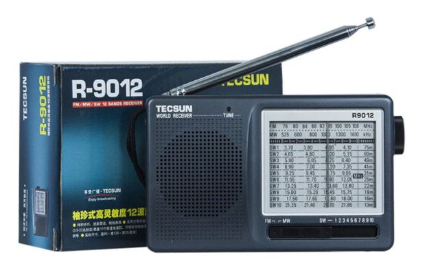 Tecsun R-9012 12 Band FM/AM/SW Radio Multiband Radio Receiver Portable Radio. 