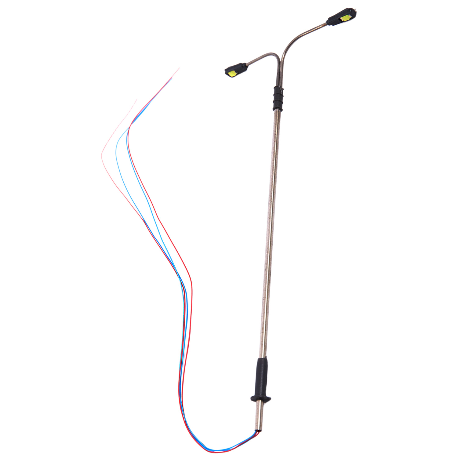 2 Led 1:100 Scale Street Light Post For Sand Table Model Lamp Post. 