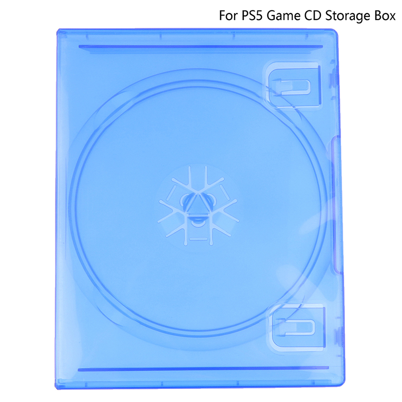 CD Game Case Protective Box Compatible For / Ps4 Game Disk Holder CD DVD Discs Storage Box Cover Dropship Hudduo
