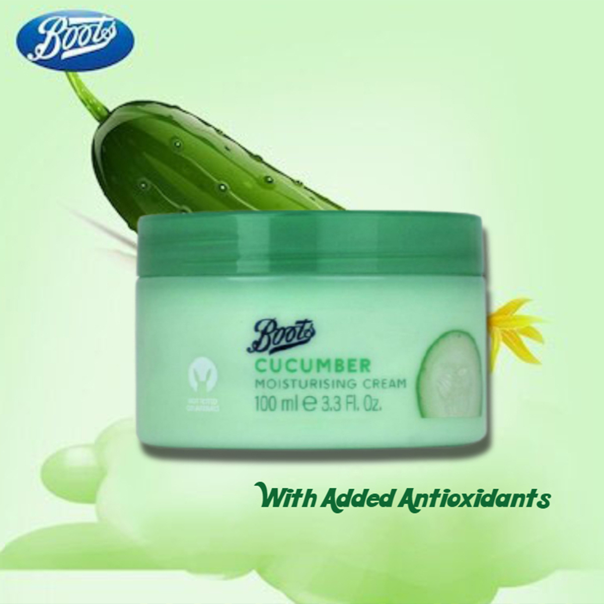 Boots Cucumber Moisturising Cream 100 ml. 