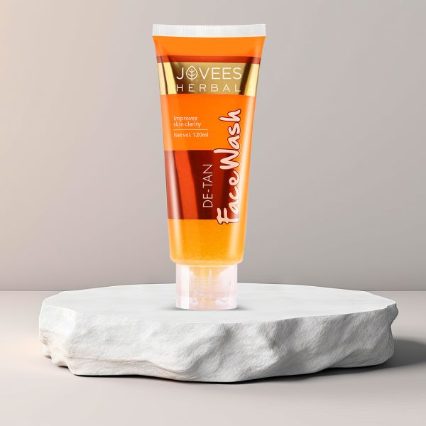 Jovees Herbal DeTan Face Wash Brightens and DeTans Skin Clarifies