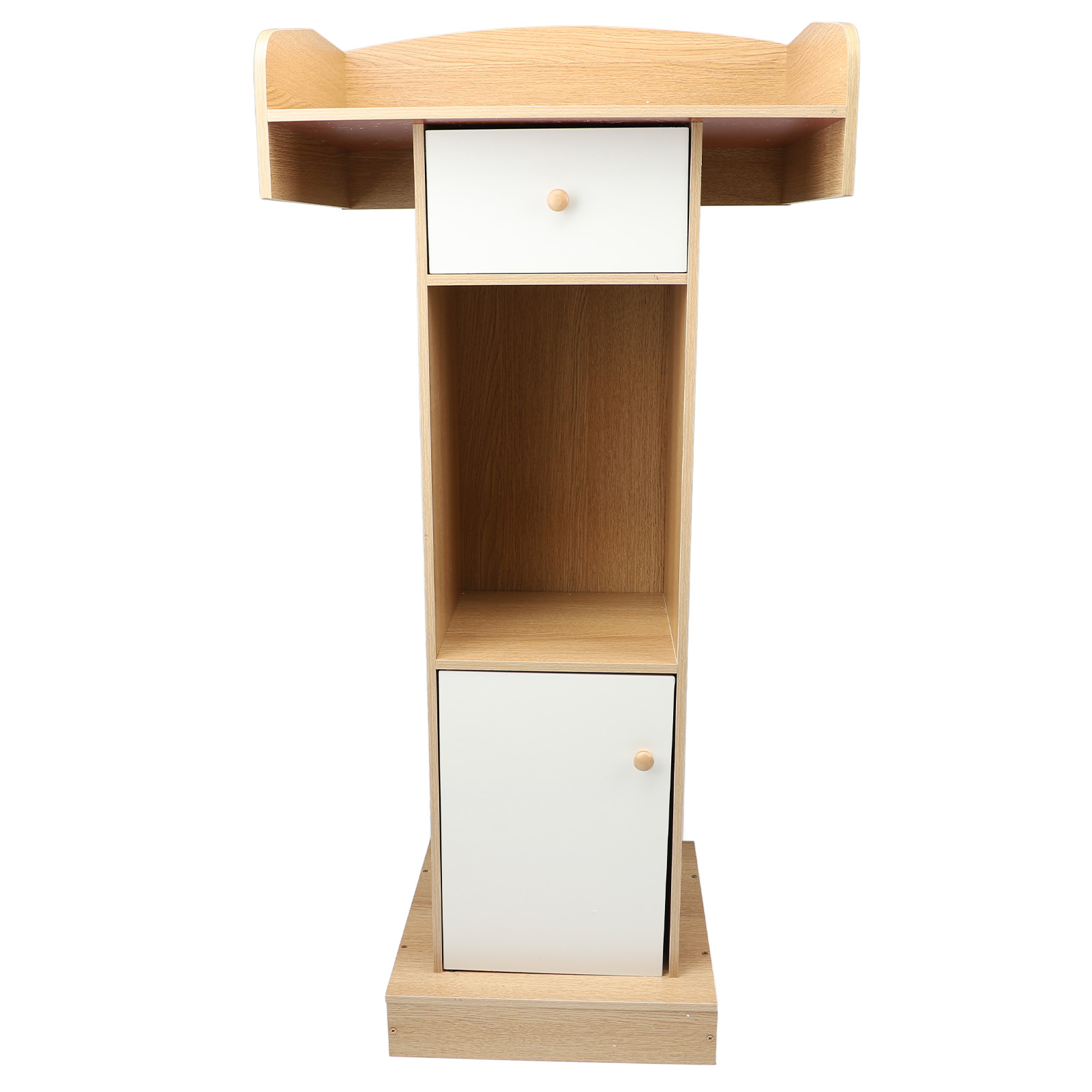 Reception Desk Multi Layer Storage Podium for Wedding Speeches. 