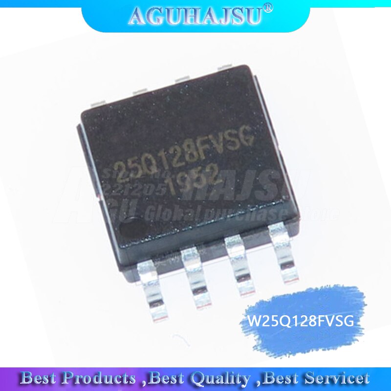 5 পিস w25q128fvsg sop8 25q128fvsg sop 25q128 w25q128fvssig w25q128 smd এবং ic. 