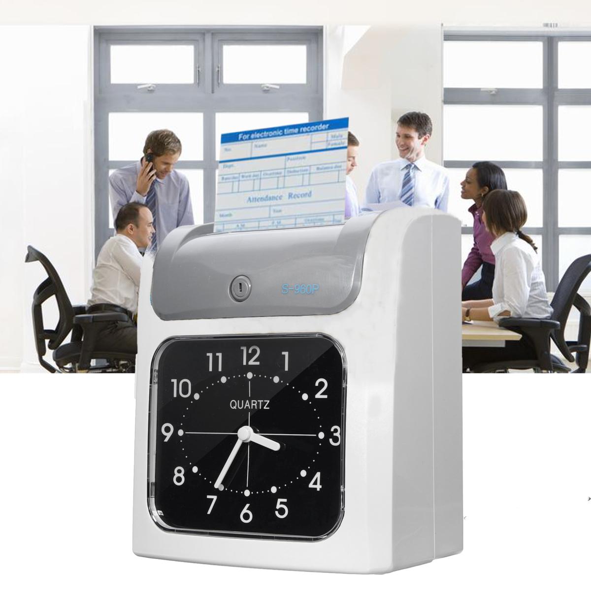 Office Time Clocks Employee Attendance Punch Time Clock Payroll