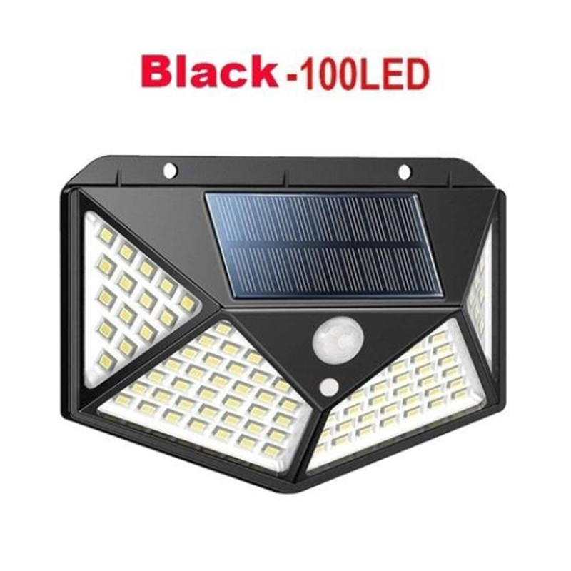 Solar Power Well Light 100 LED Motion Sensor With 2200mAh Battery. 