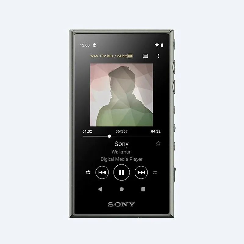 Sony Walkman NW-A105 Hi-Res Portable Digital MP3 Music Player NWA105HN 16GB MP3 WIFI Small Portable Player Without Headphones. 