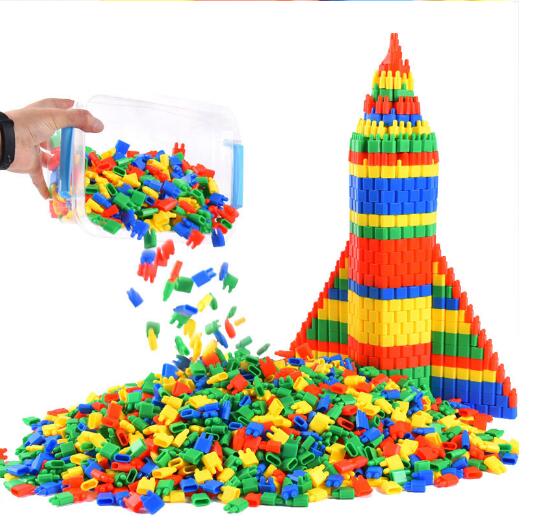 100Pcs Assembling Toy Kid To Develop Intelligence To Insert Blocks Bullet Building Block Toy Educational Toy Bulk Child Gift ZXH. 