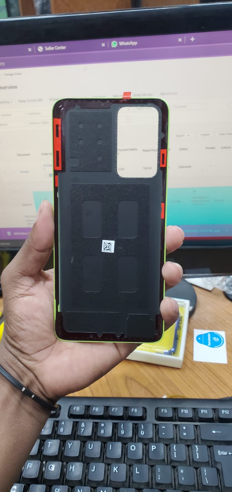 Realme GT Neo2 battery backshell. 
