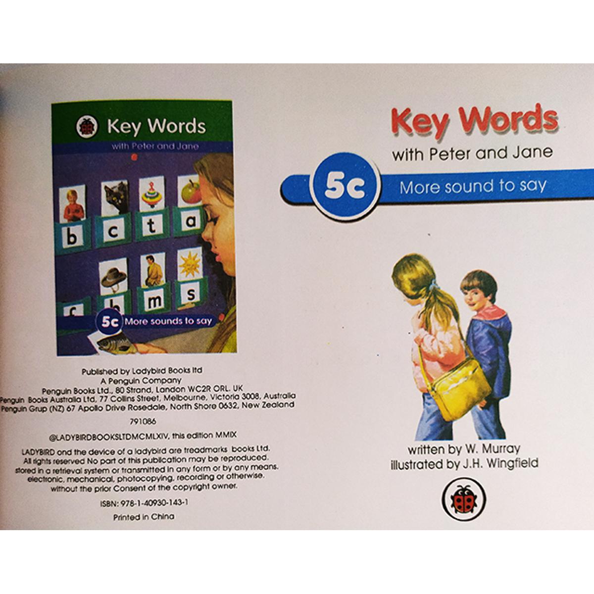 Key Words with Peter and Jane 5a 5b 5c Hardcover