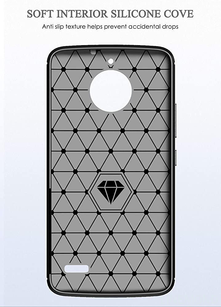 Moto E4 case, Soft Feeling Full Protective Anti-Scratchamp;Fingerprint + Scratch Resistant Fit Mobile Phone Case Cover for Moto E4. 