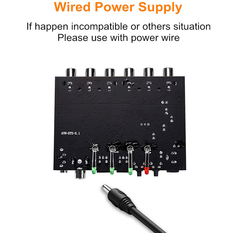 Audio Decoder Module-1 * 5.1 Optical Coaxial Audio Decoder-Black. 