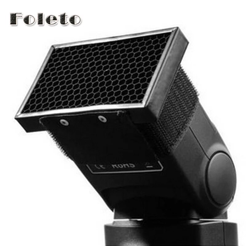 【YIYANGMAOYI111】HC-01 Comb Grid Soft Box Flash Softbox Bouncer for Canon 580EX 430EX 380EX SB600 AB800 DB900 Promotion