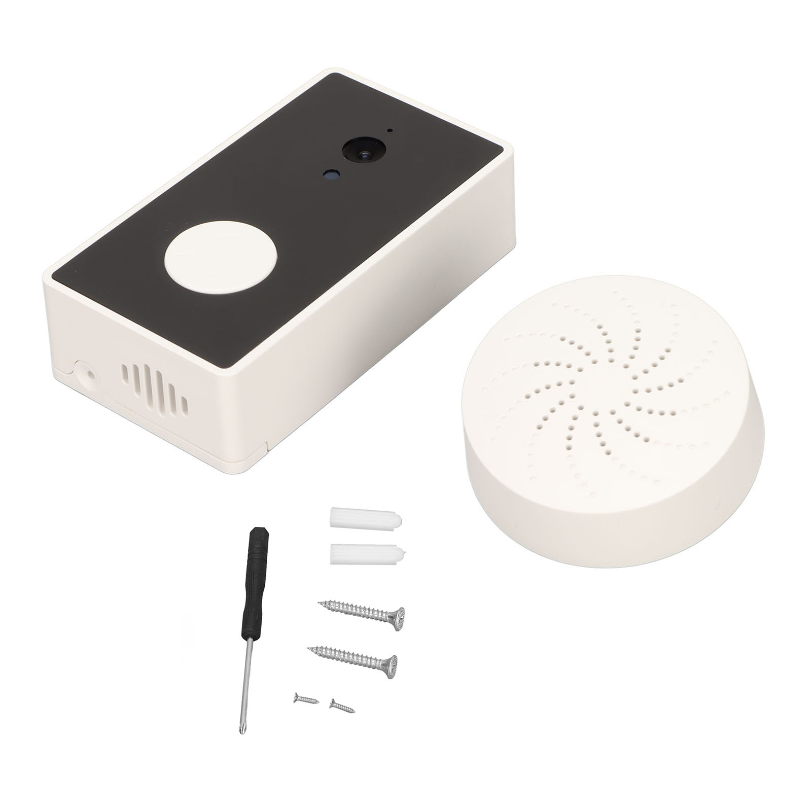 Wireless Video Doorbell 2 Way Voice Intercom Night Vision Remote Smart Bluetooth WiFi Camera Doorbell with Ringing Bell. 