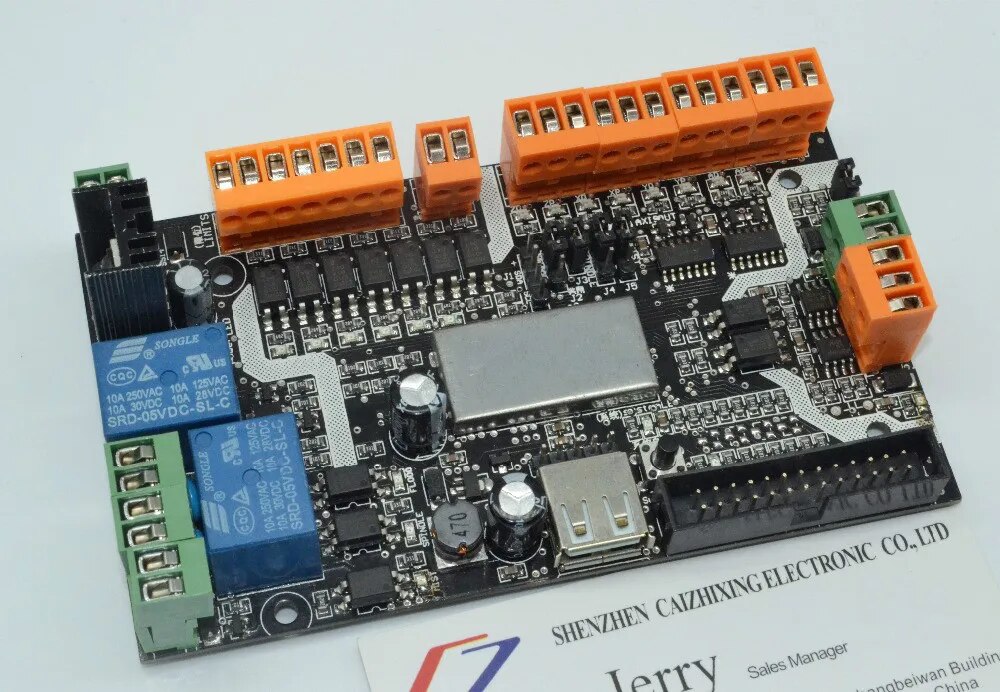 【YIYANGMAOYI111】Latest product USB cnc with usbcnc plant license ,MDK1/4 Axis USB CNC Card Controller Inter Board USBCNC Replaceable. 