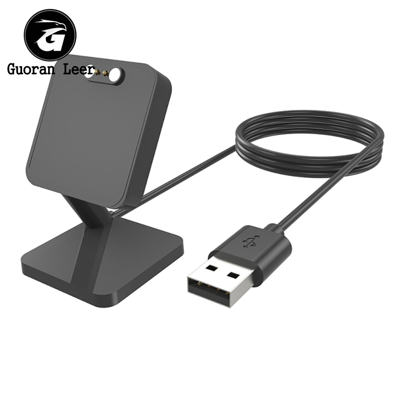 Smart Watch Charging Bracket Watch Charger USB Cable Lightweight Watch Charger Stable Dock Bracket Portable Charging Desktop Holder Compatible For QCY Watch GTC WA22GTCA