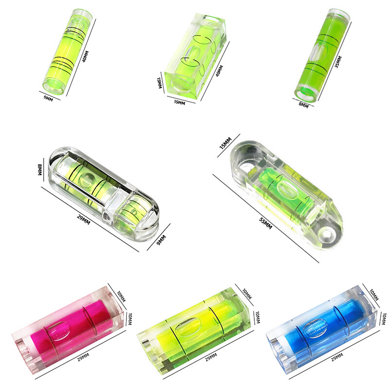 Mini Torpedo Magnetic Bubble Water Level Ruler Water Spirit Level Water Balance For Hand Worker Layout Tools. 