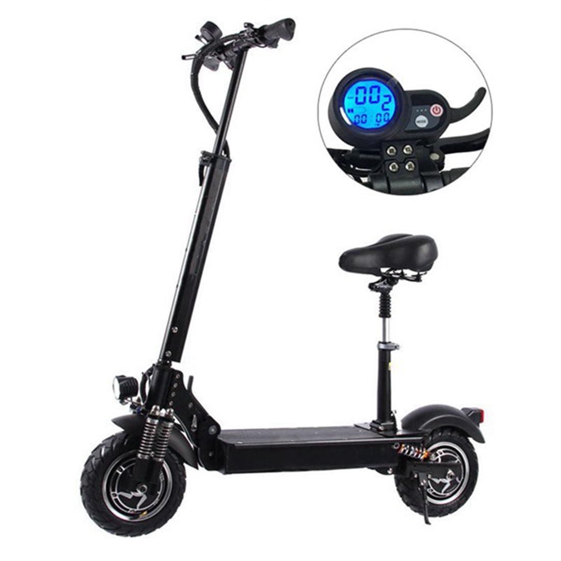 Electric Scooter LCD Screen with Accelerator Use for 10Inch Electric Scooters Display. 