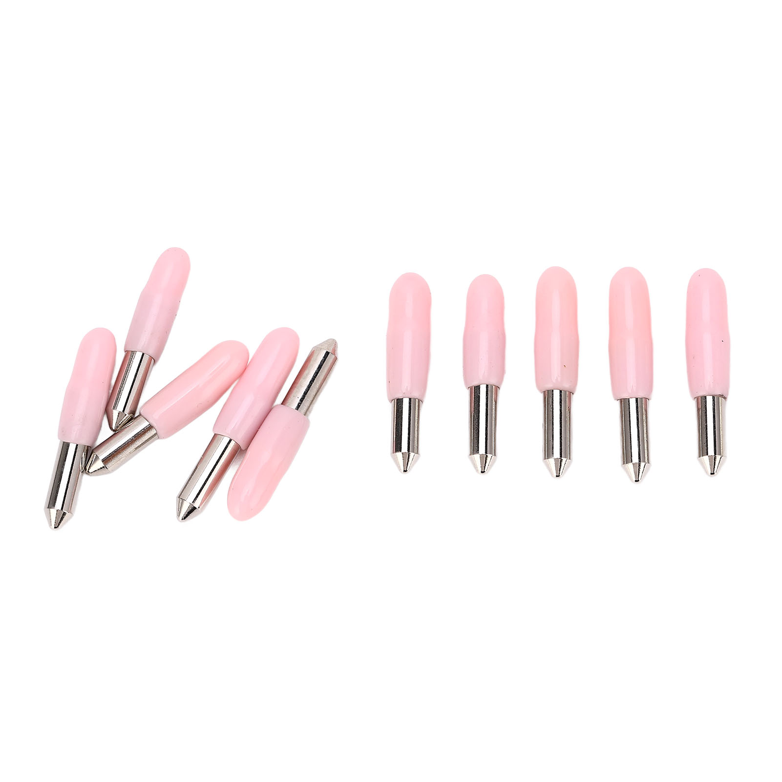Die Cut Machine Cutting Blade, 10Pcs Die Cut Machine Replacement Cutting Blade with Storage Box for Particle Board. 