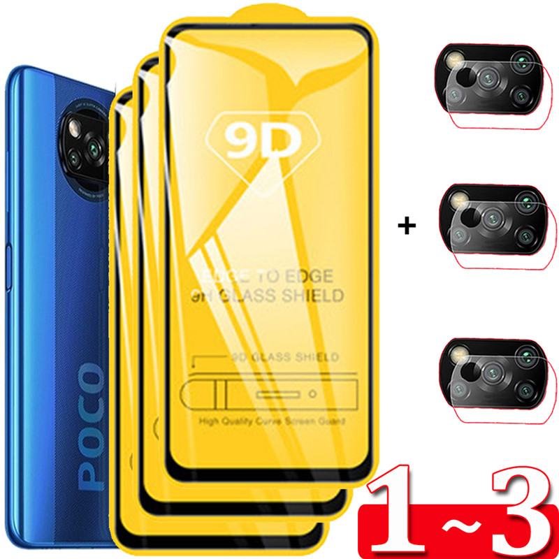 oco M6 for P-Lens Pocoo Camera Glue M4 Prro 5G 4 F5 P5 X3 X-Film Poco X6 X Tempered Glass Poko F5 F4 GT Screen Protector M5 M5S Glass