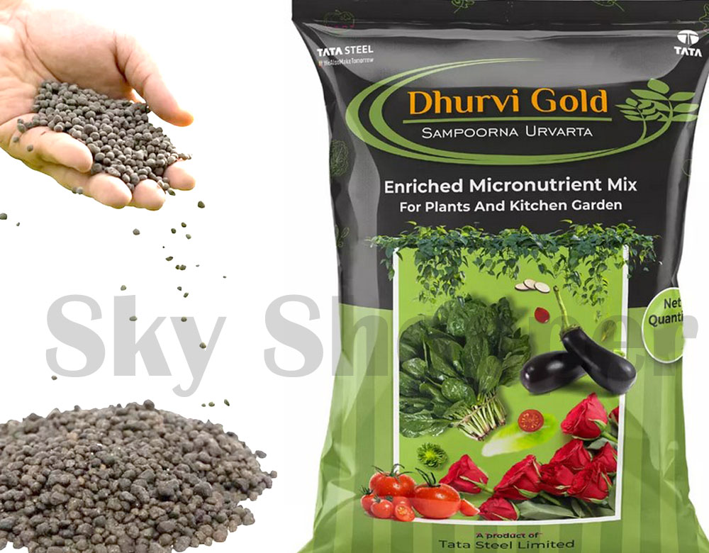 Dhurvi Gold - 200 Gram Repack Enirched Micronutrient mix - For plants and Kitchen Garden. 
