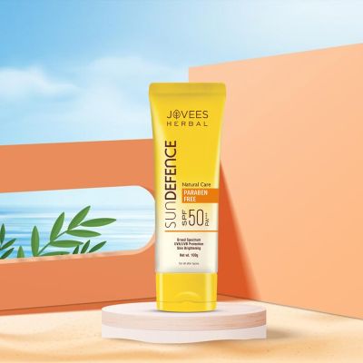 Jovees Sun Defence Cream SPF 50 | Broad Spectrum PA+++. 