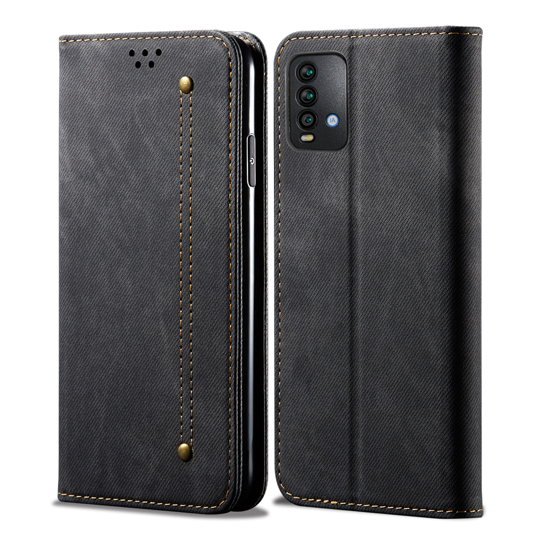 For Xiaomi Redmi 9t Retro Denim Leather Flip Wallet Stand Case Cover Retro Denim Leather Flip Wallet Stand Case Cover Buy Online At Best Prices In Bangladesh Daraz Com