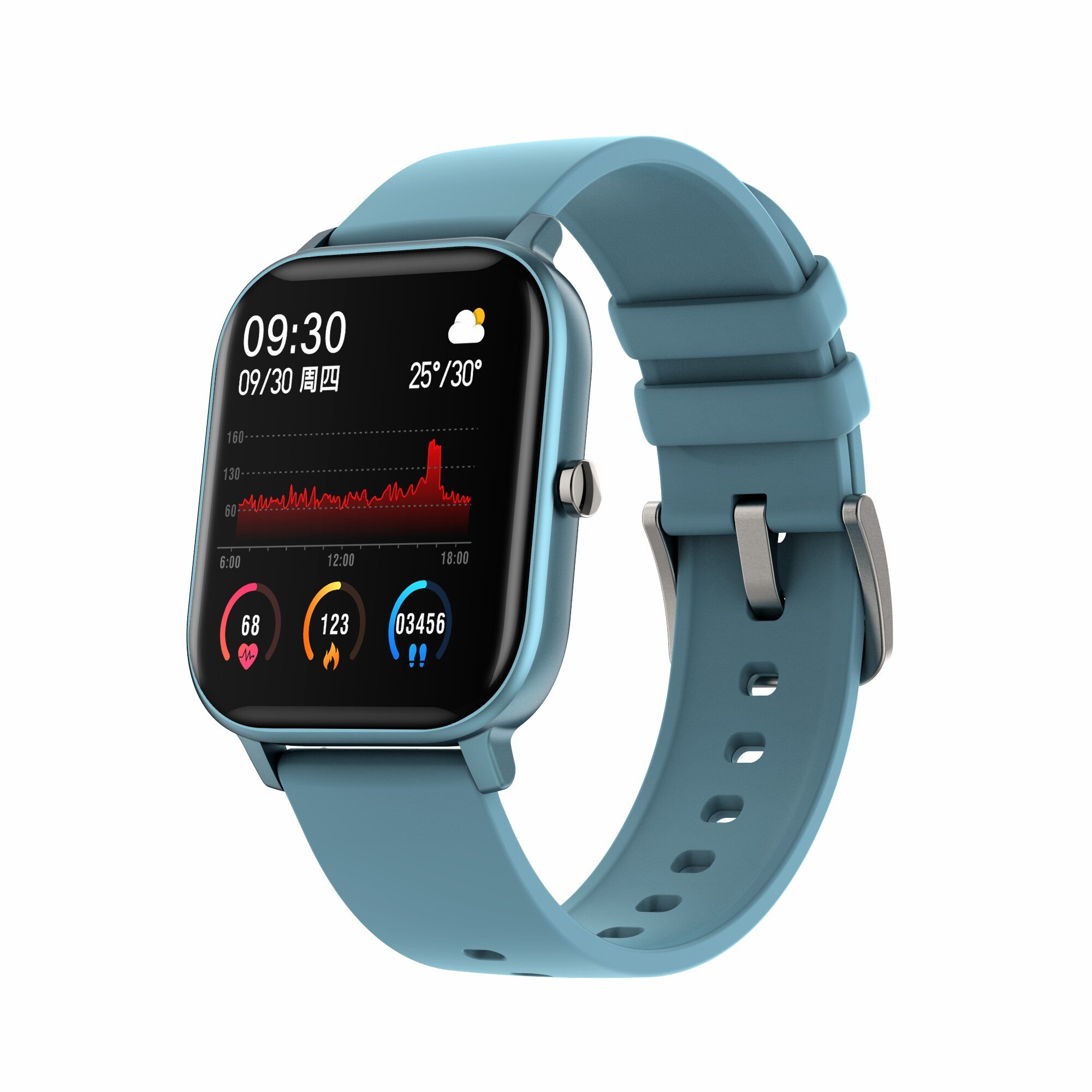 【VisioN Shop】696 V8 Bluetooth Sleep Tracker Smartwatch Touch Wrist Watch with Camera Card Waterproof Smartwatch. 
