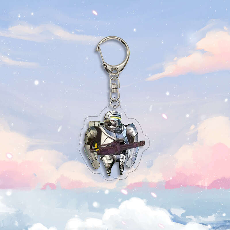 Mouse man, dark area breakout, Cheems, funny acrylic keychain game, peripheral backpack, pendant, batch stationery store. 