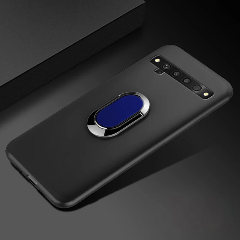 TCL 10 Pro Case Luxury T766H T766J T766U T766A Soft Black Silicone Phone Cover for TCL 10 Pro. 