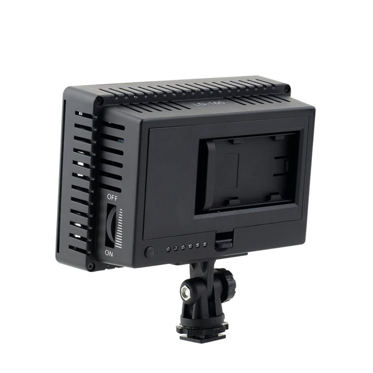 LD-160 LED Fill Light Portable 160 LED Lamps 5600K 16 Level Dimming Photography Lamp for Camera. 