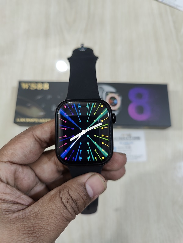 Keqiwear WS88 Smartwatch 1.96 inch Full Display Waterproof Calling Option Series 8. 
