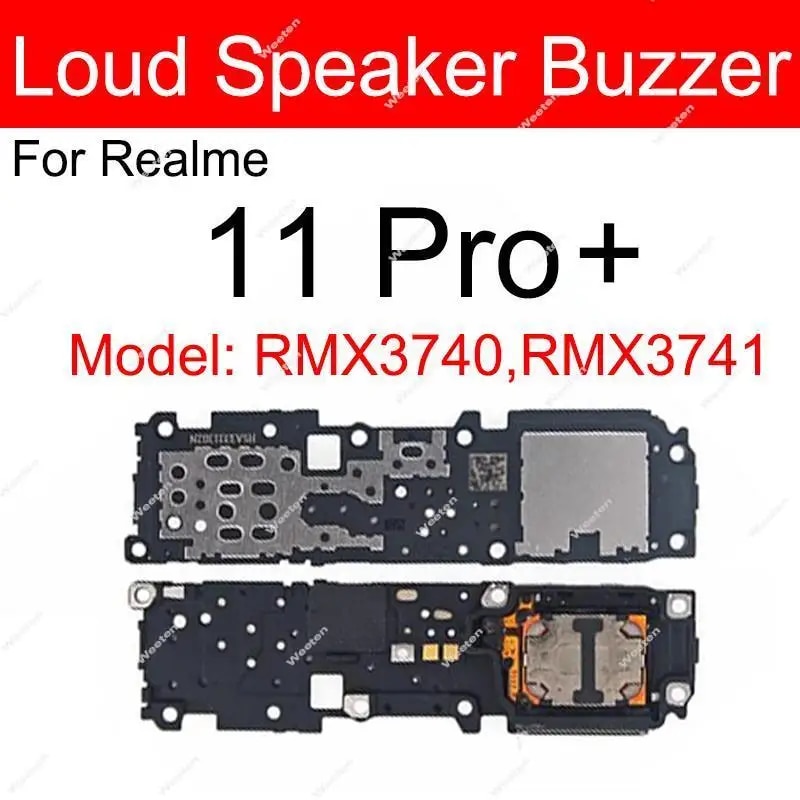 For Realme 10 10 Pro Plus 11 Pro Plus 5G Loud Speaker Buzzer Ringer Flex Cable Repalcement. 