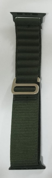 [autismaut] Applicable apple watch1-7 Dai Huaqiang North S8S9 ultra Smart Watch Nylon Integrated Woven Strap. 