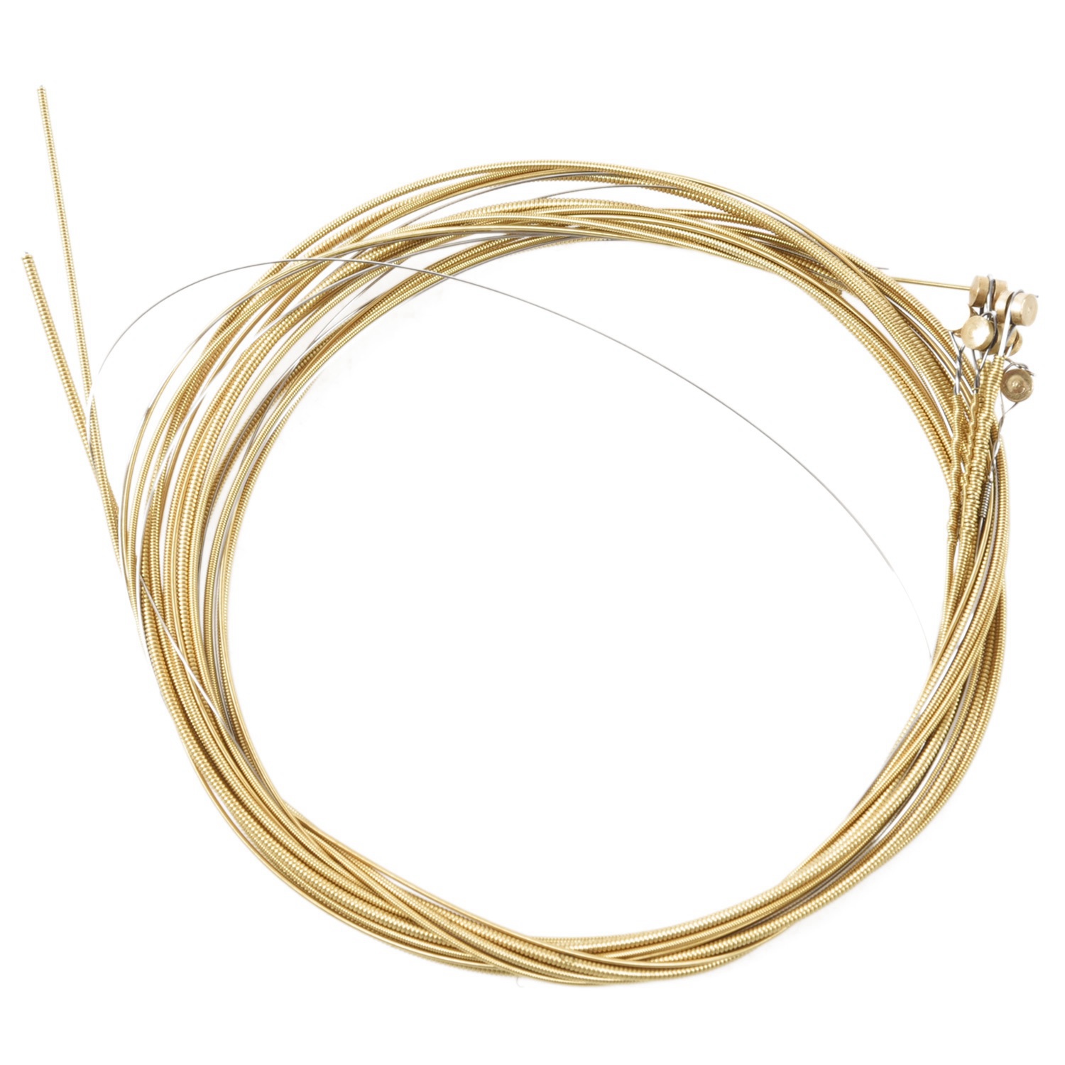 1 Set Rainbow Colorful Color String for Acoustic Guitar & 6 Pcs E, A, D, G, B, E nickel plated steel Guitar Strings Set - As shown. 
