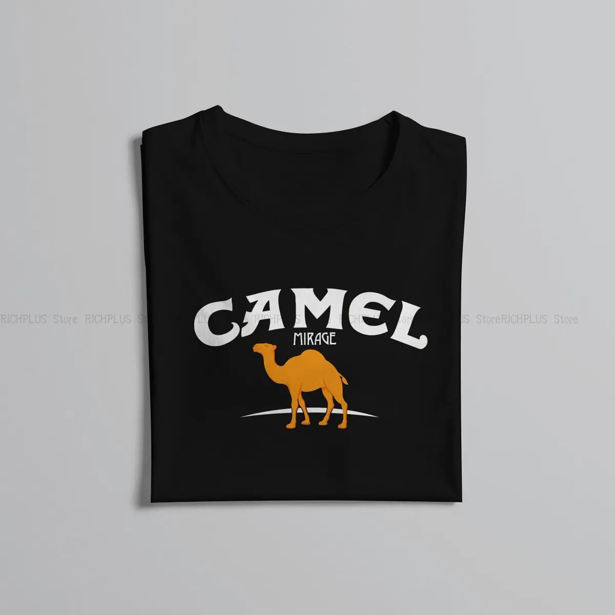 Camel Mirage Band Unique T-Shirt Camel Leisure Polyester T-Shirt Newest T-shirt For Adult. 