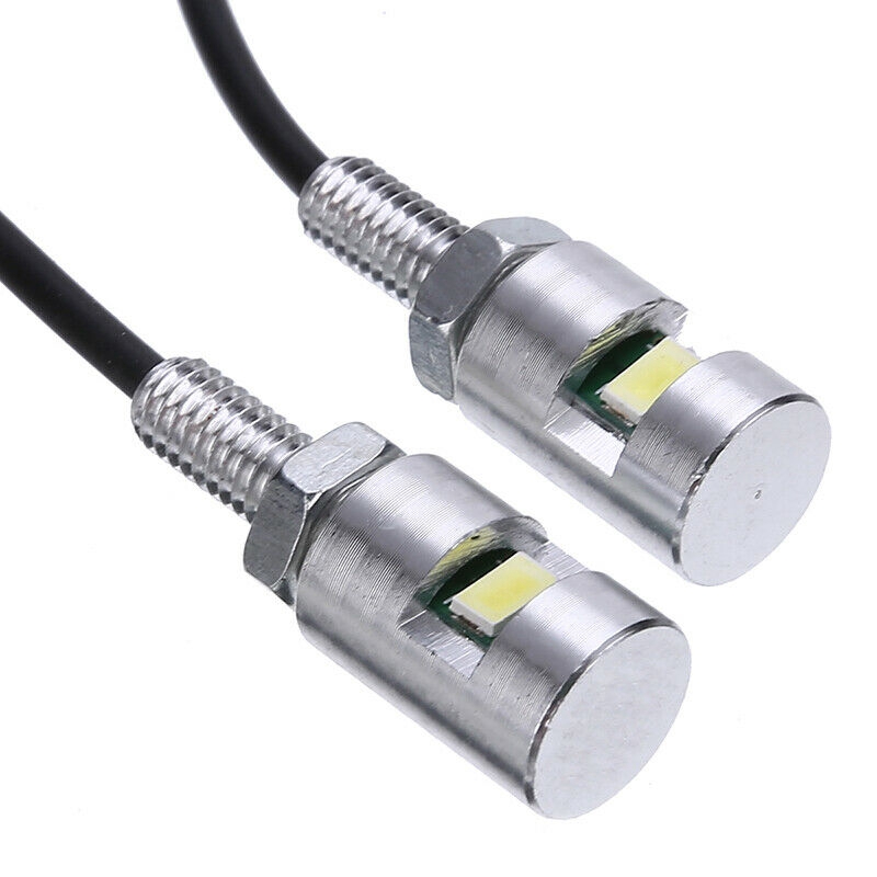 5630 Motorcycle Screw Bolt Lamp Car Universal License Plate Light