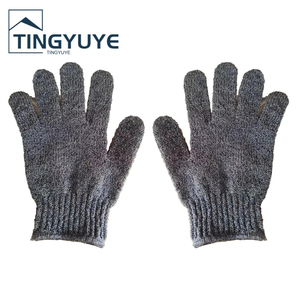Exfoliating Bath Gloves Thick Double Sided Exfoliating Bath Gloves