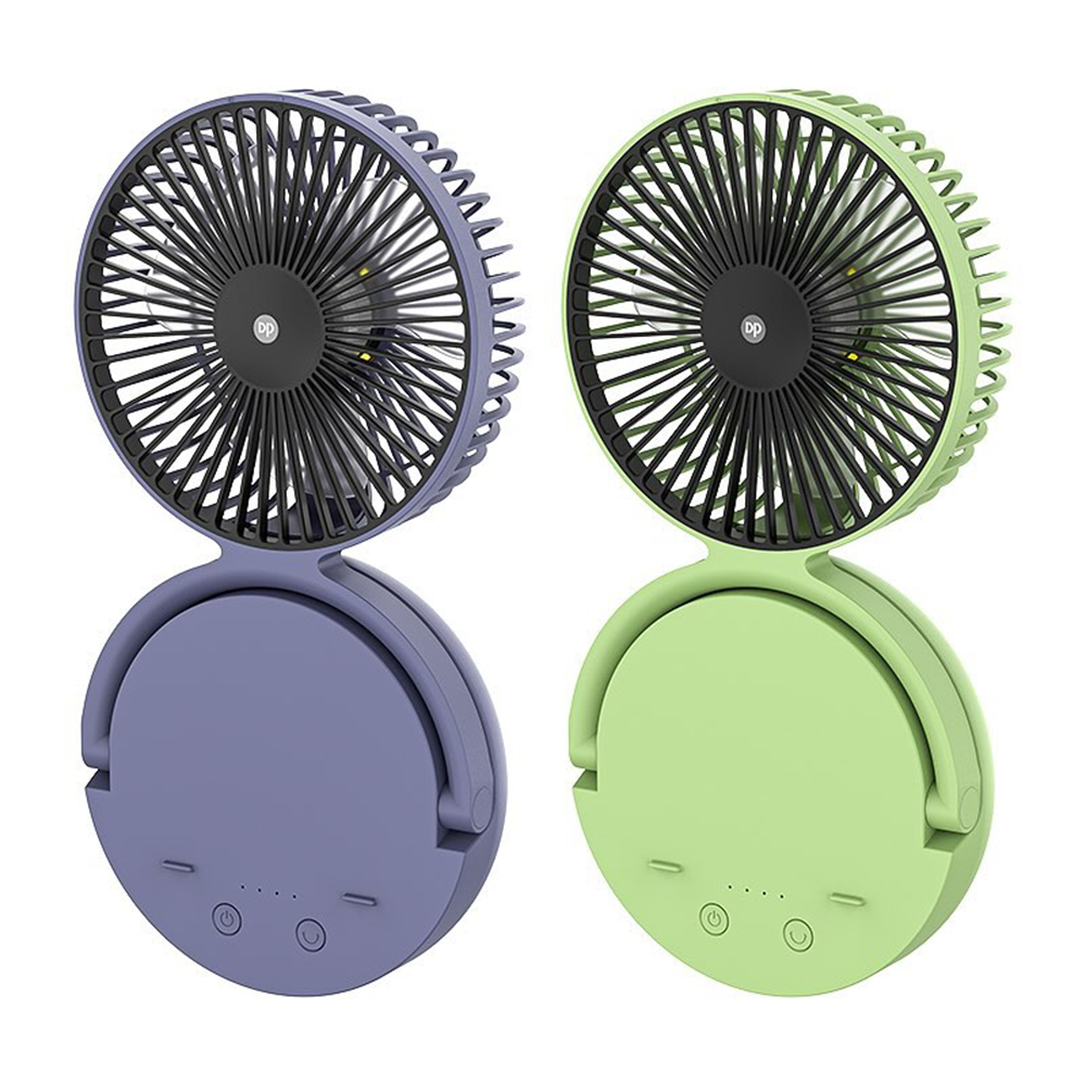 DP 7637 Rechargeable Moving Table Fan with LED Light, Desktop Portable Rechargeable Fan With LED Light,. 