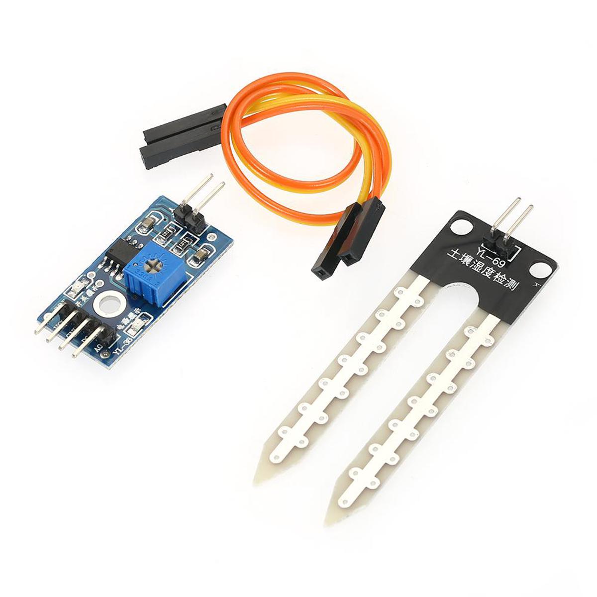 KOGEEK Soil Moisture Sensor Soil Humidity Detection Module Soil Moisture Hygrometer Detection Soil Humidity Sensor Module For Arduino